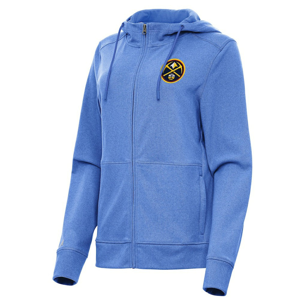 Denver Nuggets Antigua Women's Seeker Full-Zip Hoodie Jacket sale On Sale