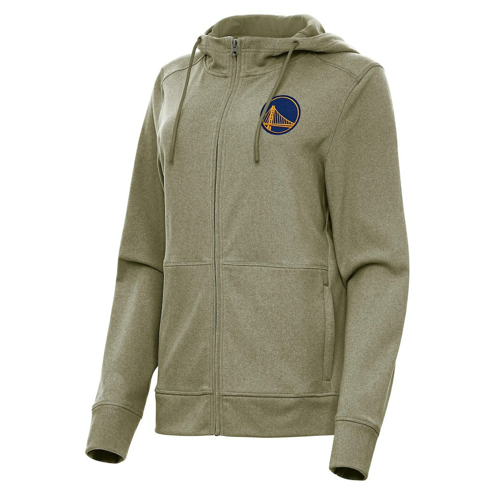 Golden State Warriors Antigua Women's Seeker Full-Zip Hoodie Jacket sale Discount