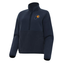 Indiana Pacers Antigua Women's Figure Half-Zip Pullover Sweatshirt On Sale