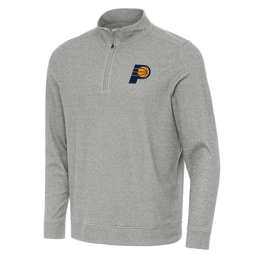 Indiana Pacers Antigua Subtle Quarter-Zip Sweatshirt On Sale