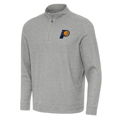 Indiana Pacers Antigua Subtle Quarter-Zip Sweatshirt On Sale