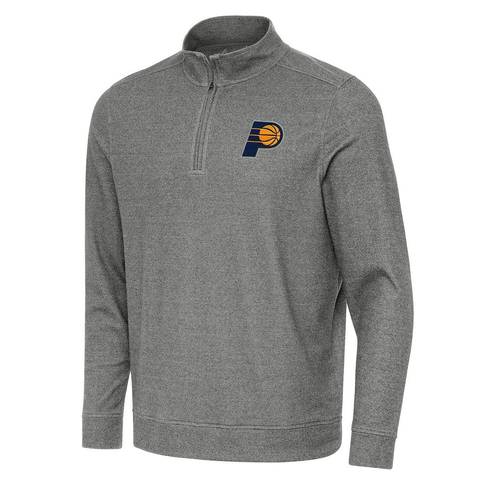 Indiana Pacers Antigua Subtle Quarter-Zip Sweatshirt Discount