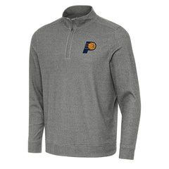 Indiana Pacers Antigua Subtle Quarter-Zip Sweatshirt Discount
