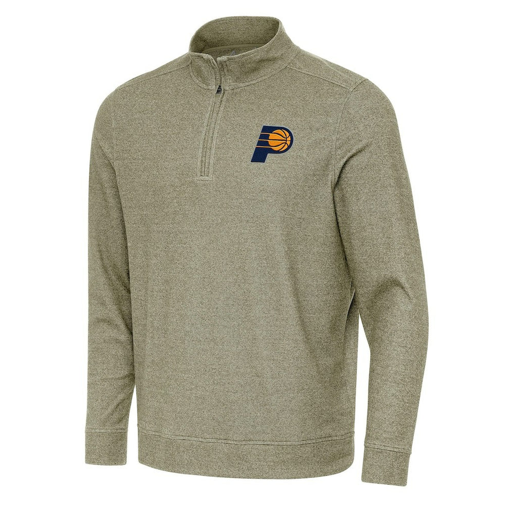 Indiana Pacers Antigua Subtle Quarter-Zip Sweatshirt Discount
