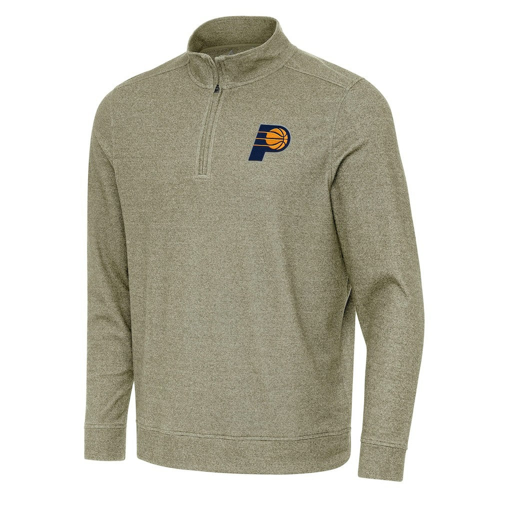 Indiana Pacers Antigua Subtle Quarter-Zip Sweatshirt Discount