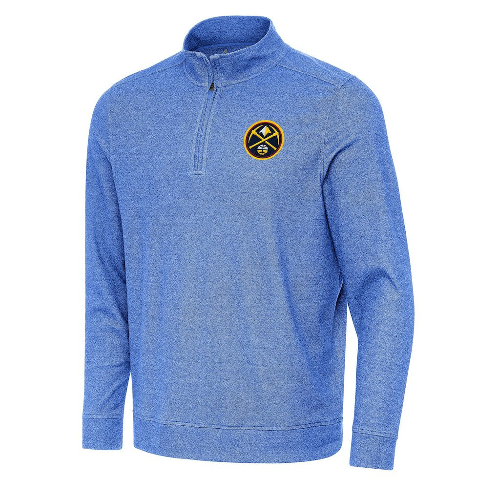 Denver Nuggets Antigua Subtle Quarter-Zip Sweatshirt sale Online