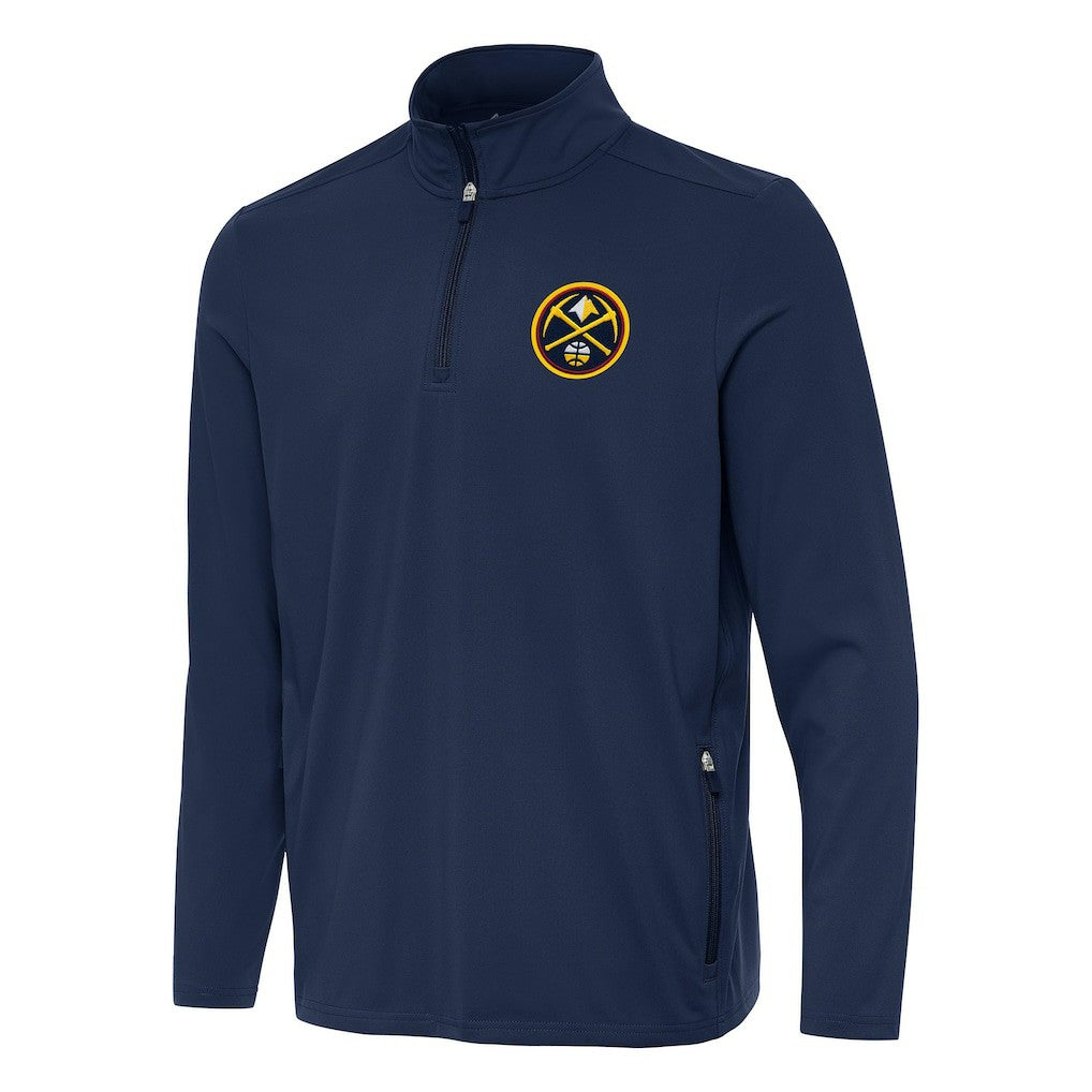 Denver Nuggets Antigua Perilous Quarter-Zip Sweatshirt sale For Sale