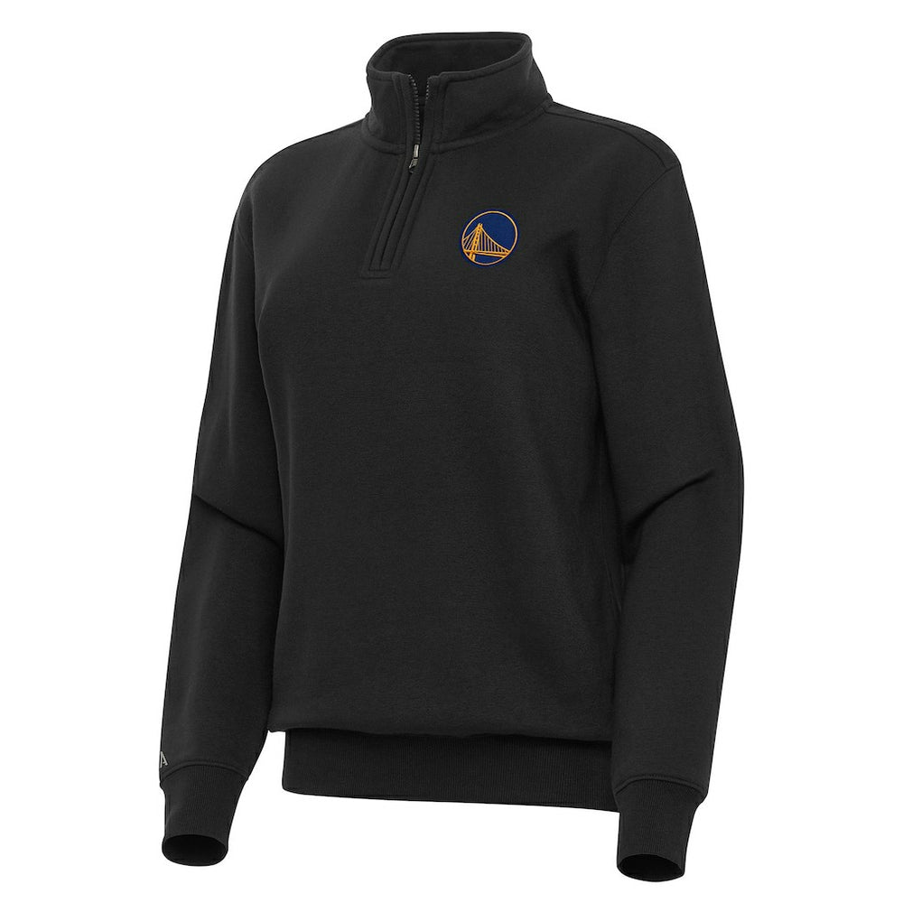 Golden State Warriors Antigua Women's Victory Quarter-Zip Sweatshirt sale On Sale