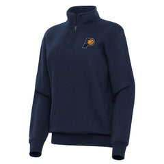 Indiana Pacers Antigua Women's Victory Quarter-Zip Sweatshirt Discount