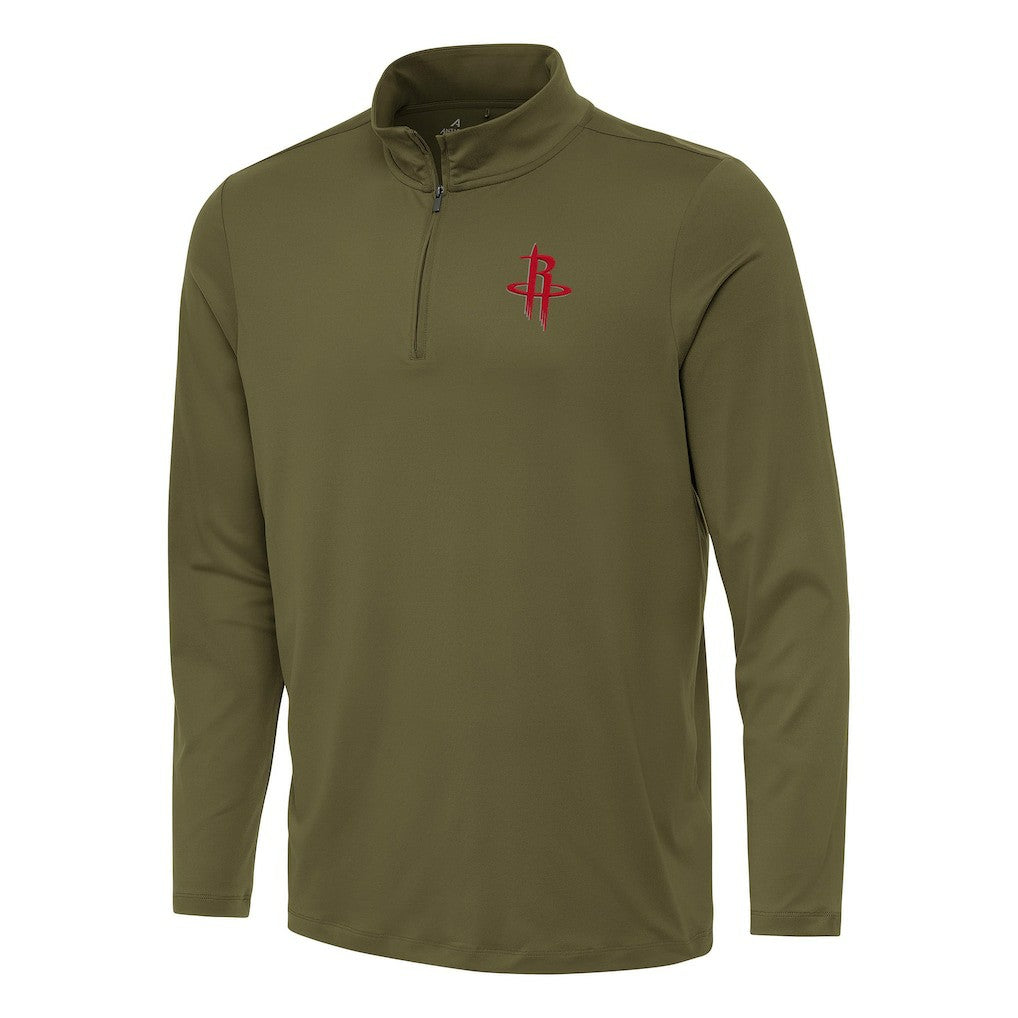 Houston Rockets Antigua Reprocess Quarter-Zip Top sale For Sale