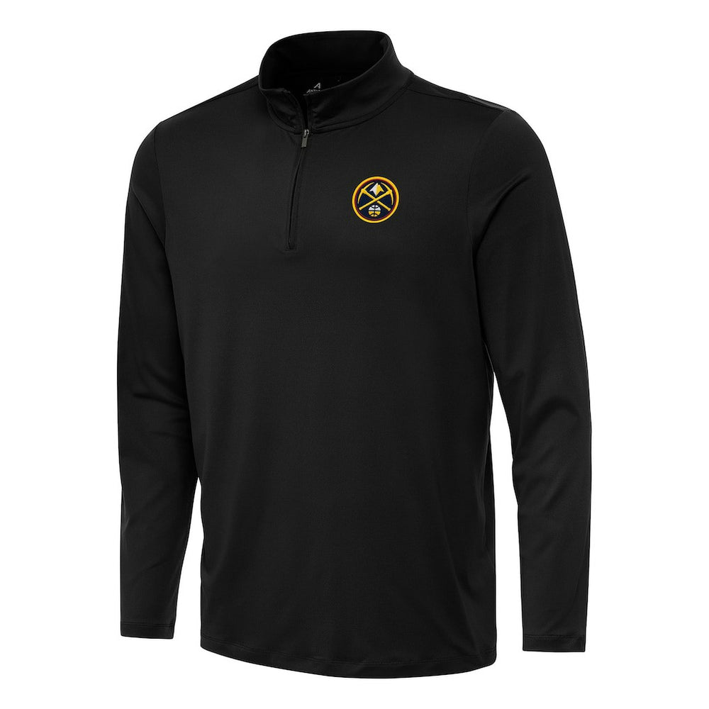Denver Nuggets Antigua Reprocess Quarter-Zip Top sale Discount
