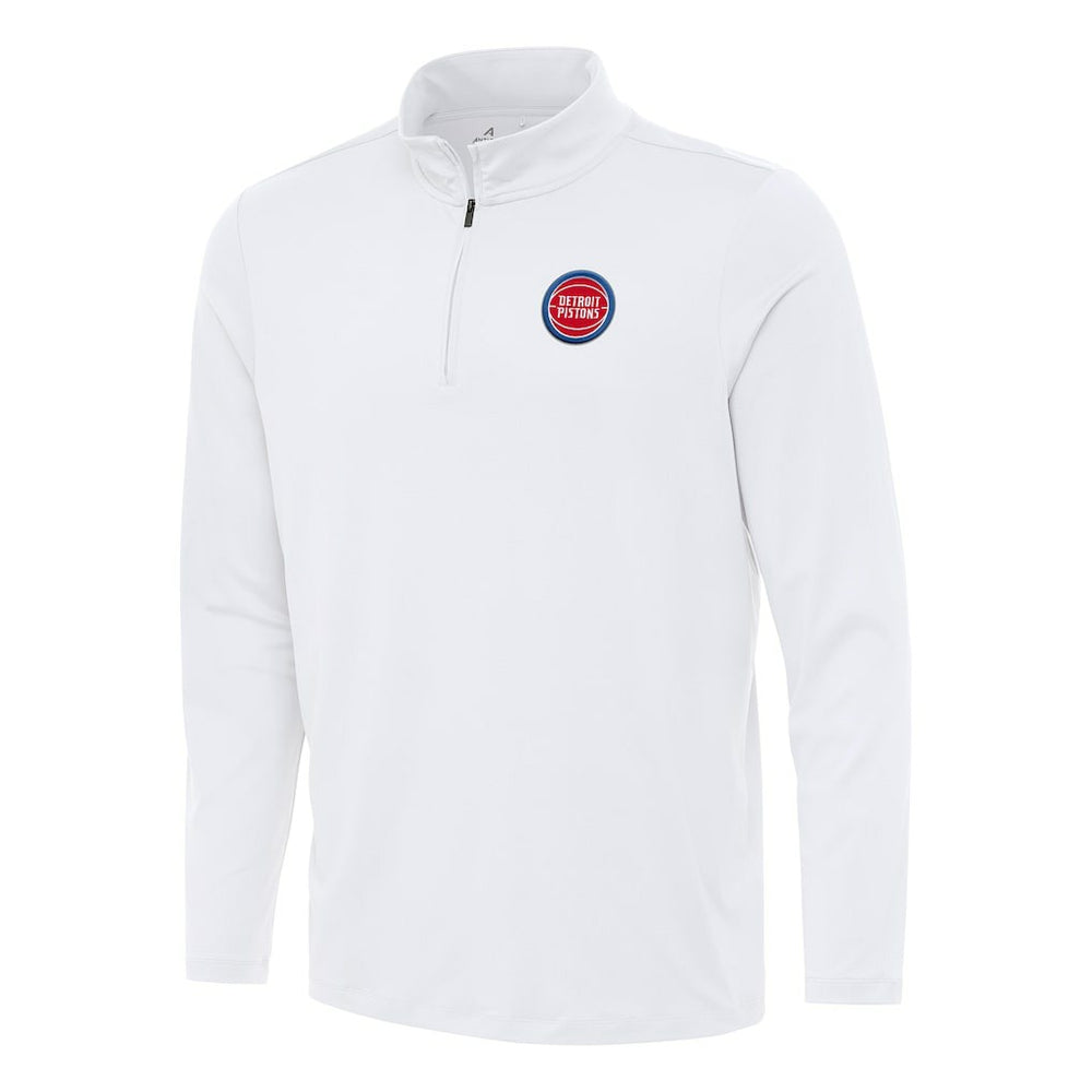 Detroit Pistons Antigua Reprocess Quarter-Zip Top sale On Sale