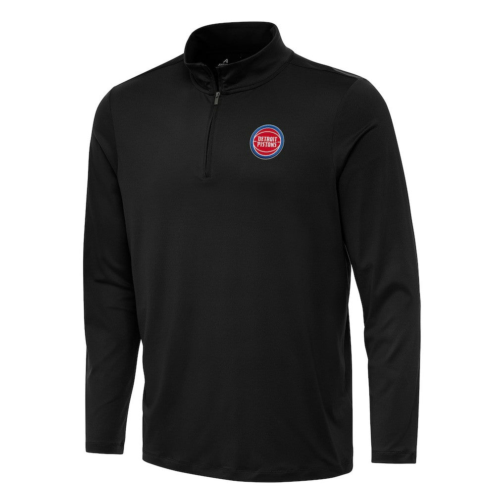 Detroit Pistons Antigua Reprocess Quarter-Zip Top sale On Sale