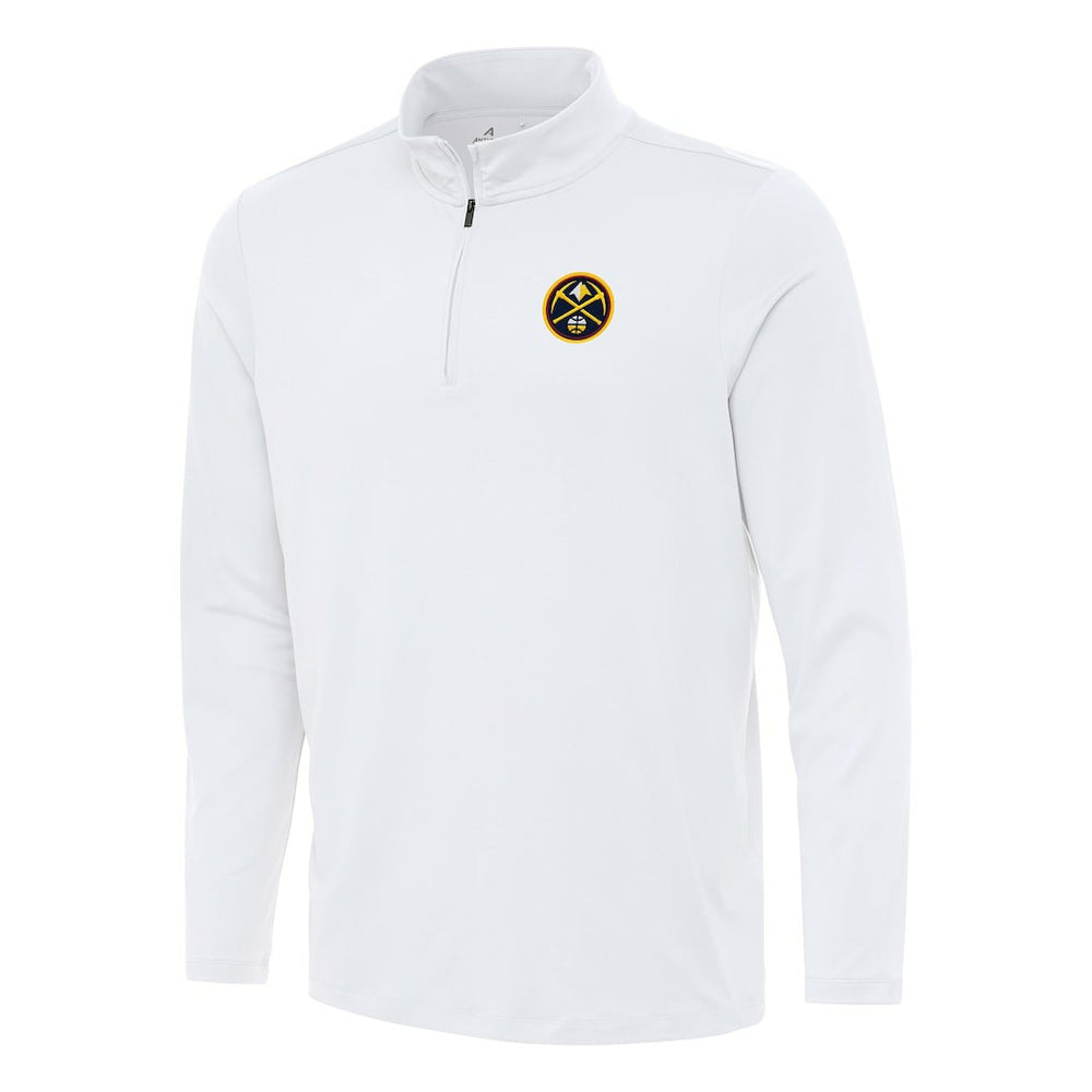 Denver Nuggets Antigua Reprocess Quarter-Zip Top sale On Sale