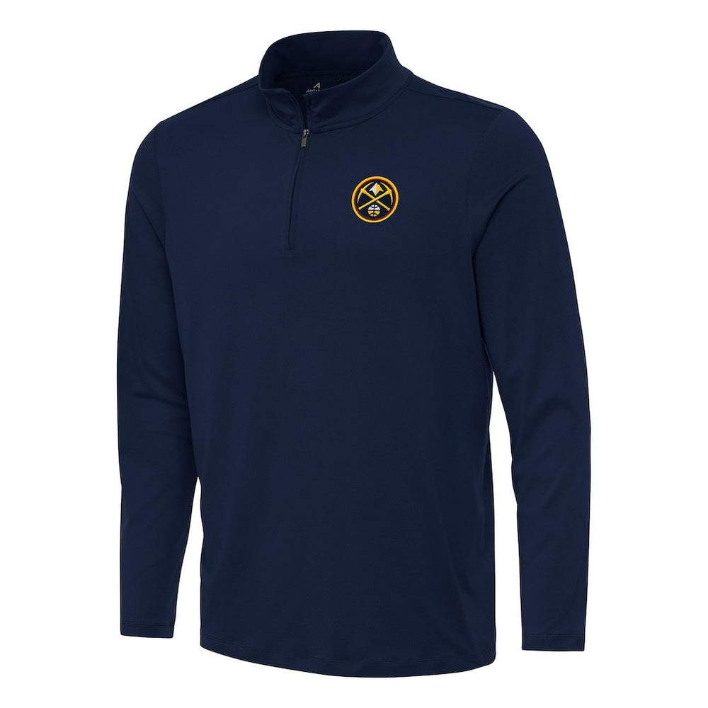 Denver Nuggets Antigua Reprocess Quarter-Zip Top sale New