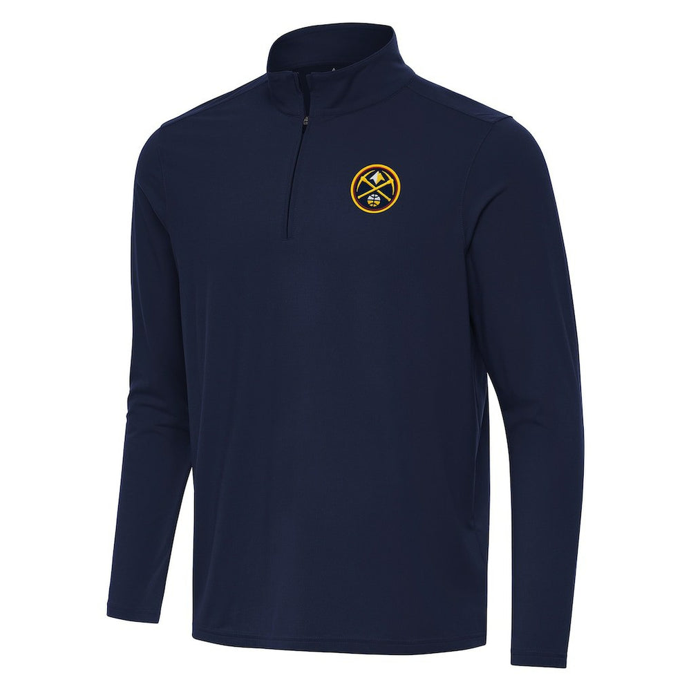 Denver Nuggets Antigua Intent Quarter-Zip Top sale Outlet