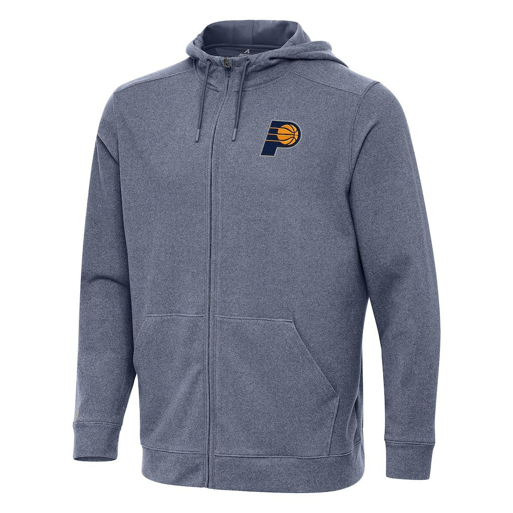 Indiana Pacers Antigua Effortless Full-Zip Hoodie Jacket Discount