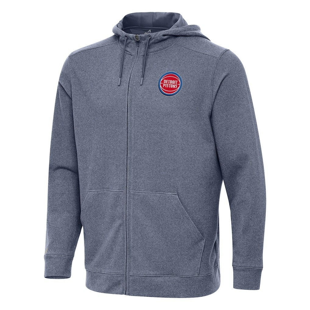 Detroit Pistons Antigua Effortless Full-Zip Hoodie Jacket sale On Sale