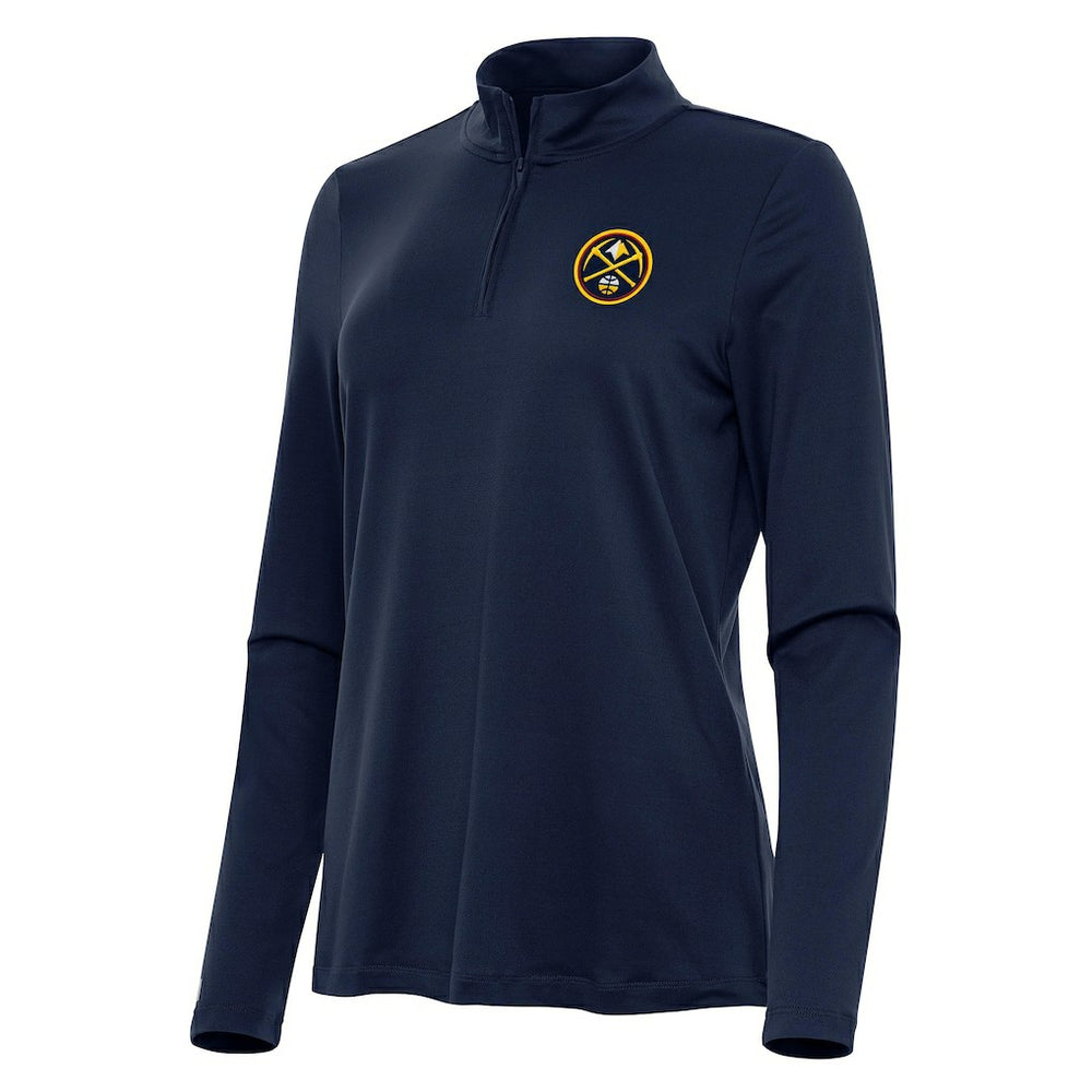 Denver Nuggets Antigua Women's Reprocess Quarter-Zip Top sale Discount