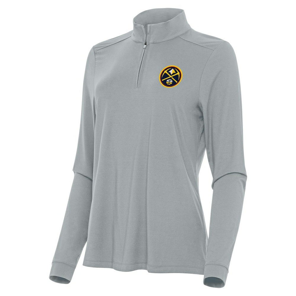 Denver Nuggets Antigua Women's Intent Quarter-Zip Top sale Discount