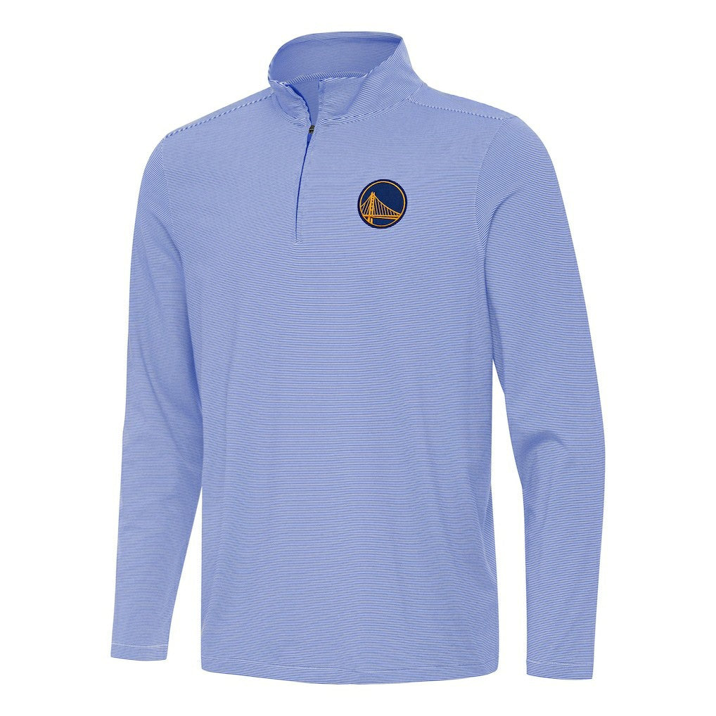 Golden State Warriors Antigua Twine Quarter-Zip Top sale On Sale