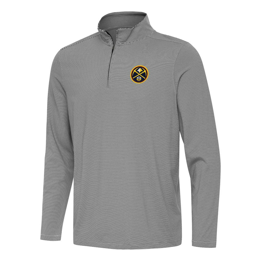 Denver Nuggets Antigua Twine Quarter-Zip Top sale Online