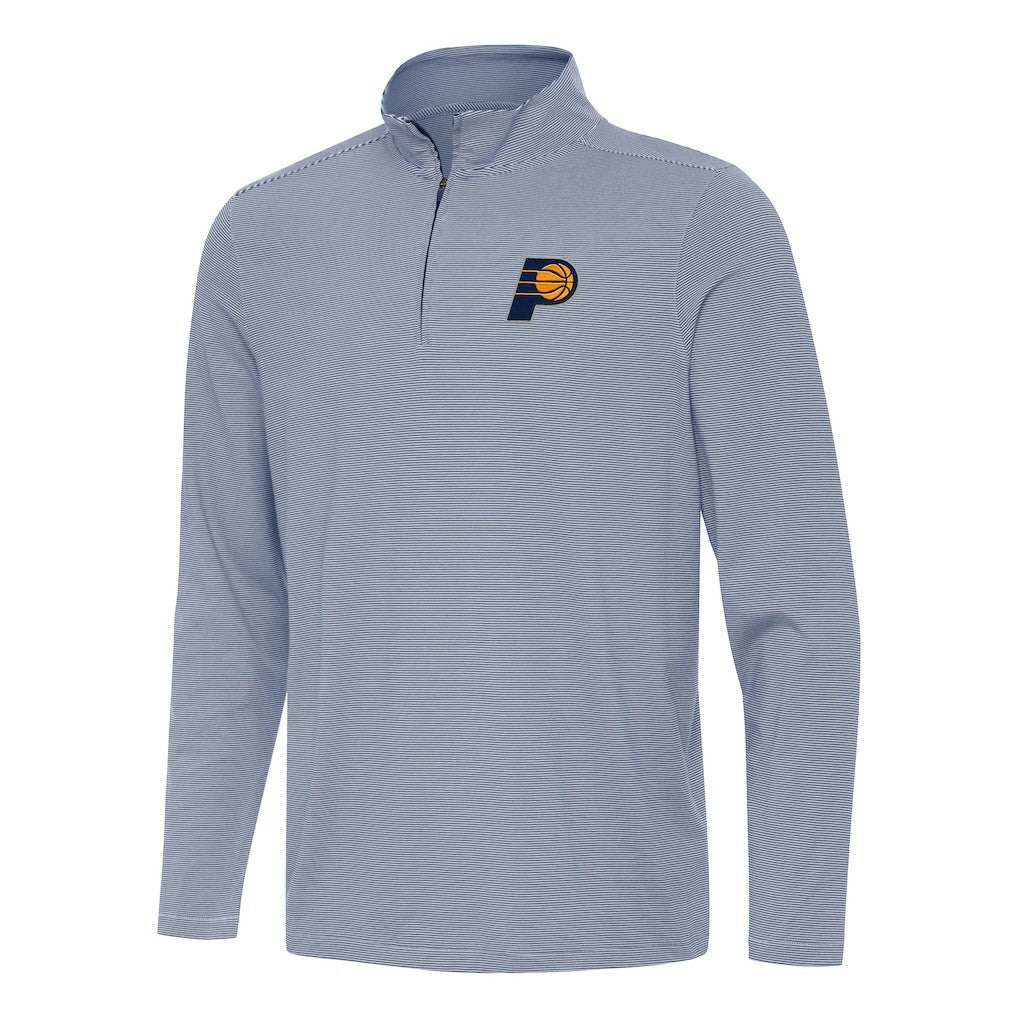 Indiana Pacers Antigua Twine Quarter-Zip Top Online