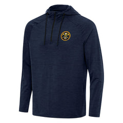 Denver Nuggets Antigua Spikes Raglan Quarter-Zip Hoodie sale Online