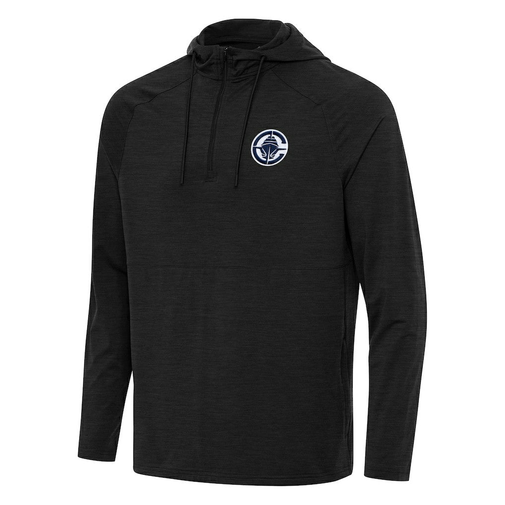 LA Clippers Antigua Spikes Raglan Quarter-Zip Hoodie Discount