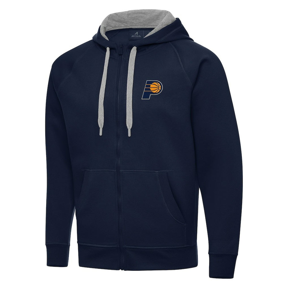 Indiana Pacers Antigua Big & Tall Victory Full-Zip Hoodie Jacket Outlet