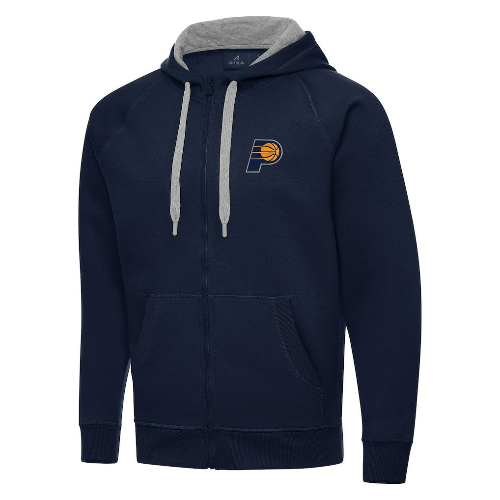 Indiana Pacers Antigua Big & Tall Victory Full-Zip Hoodie Jacket Outlet
