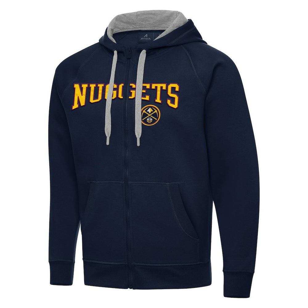 Denver Nuggets Antigua Big & Tall Victory Full-Zip Hoodie Jacket sale On Sale