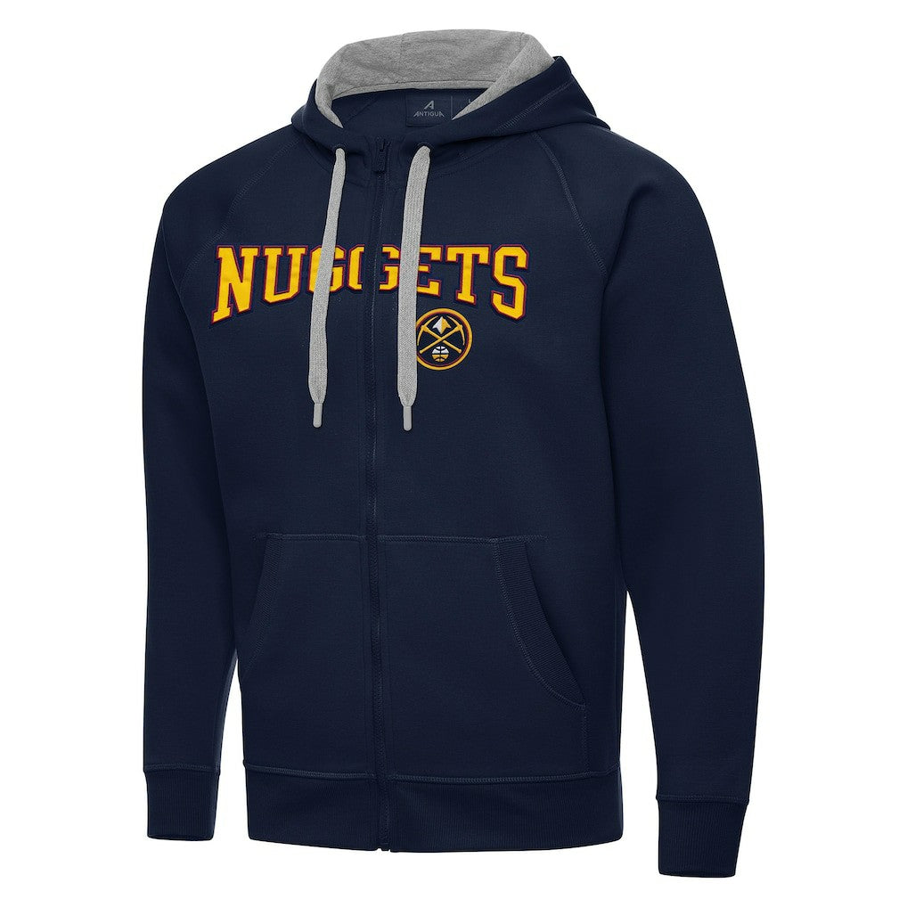 Denver Nuggets Antigua Big & Tall Victory Full-Zip Hoodie Jacket sale On Sale