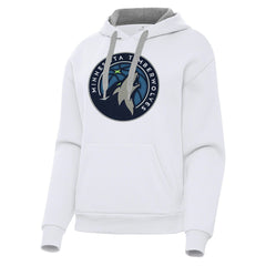 Minnesota Timberwolves Antigua Women's Victory Pullover Hoodie On Sale