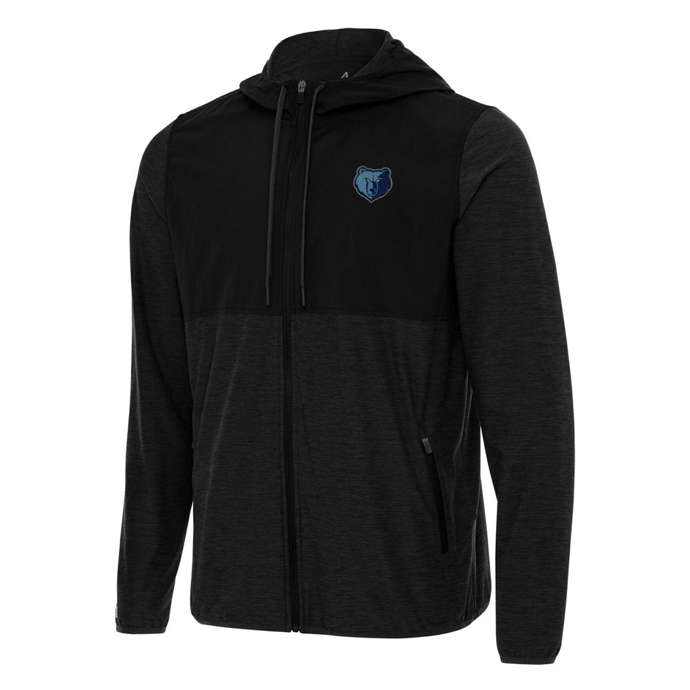 Memphis Grizzlies Antigua Sway Full-Zip Hoodie Jacket New