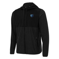 Memphis Grizzlies Antigua Sway Full-Zip Hoodie Jacket New