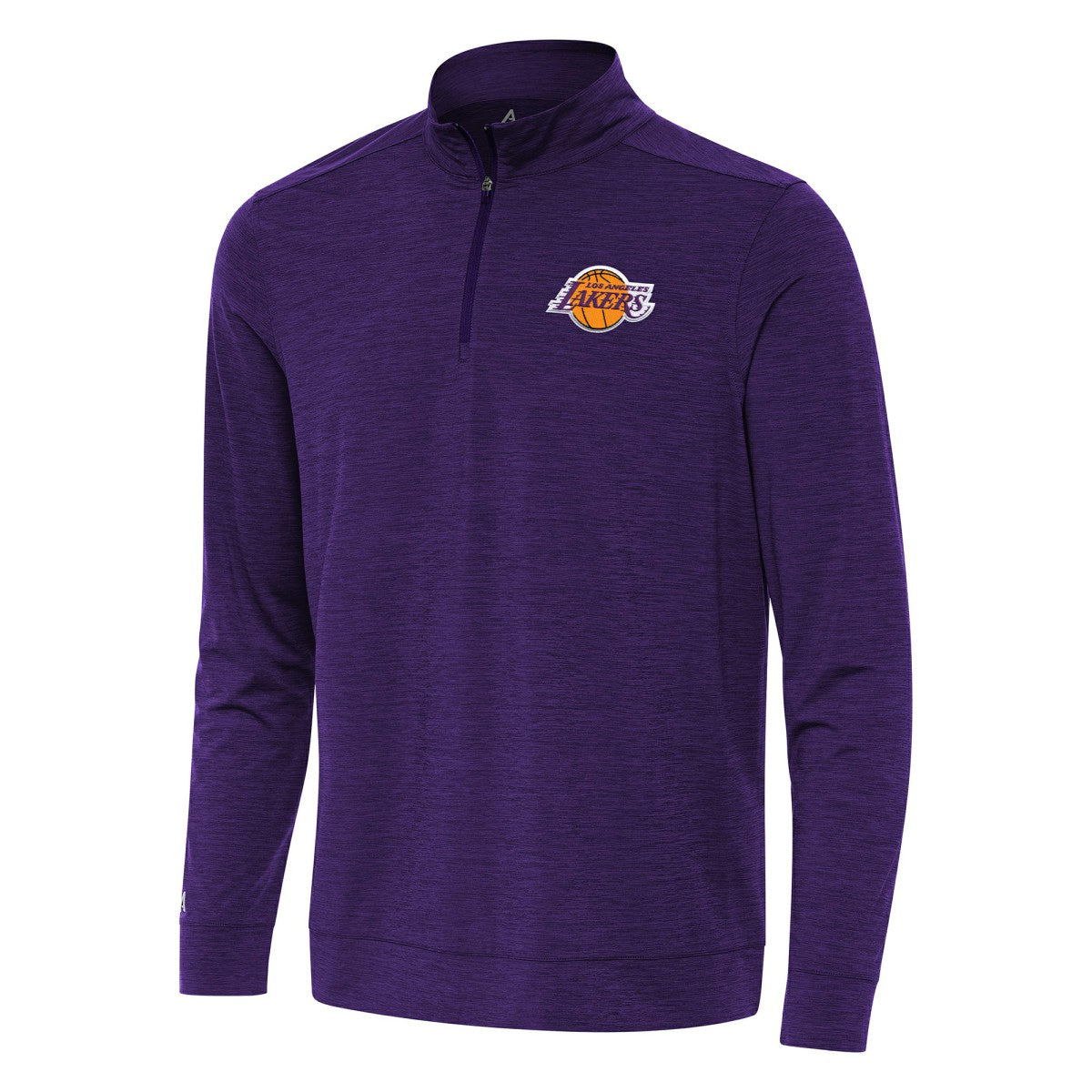Los Angeles Lakers Antigua Bright Quarter-Zip Top Discount