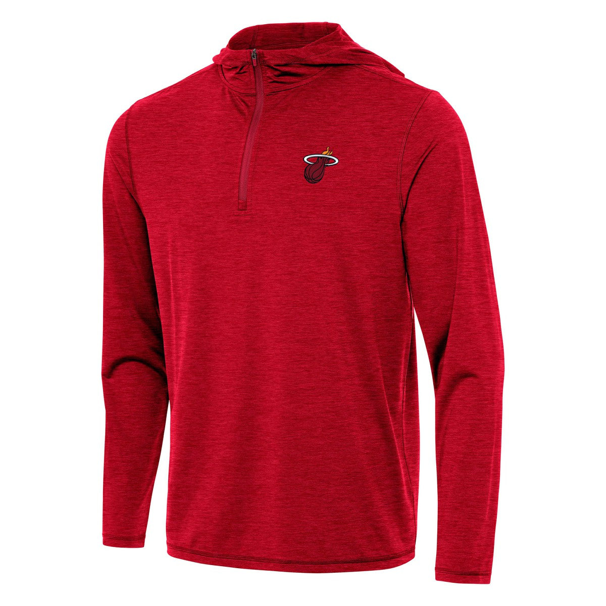 Miami Heat Antigua Tidy Quarter-Zip Hoodie On Sale