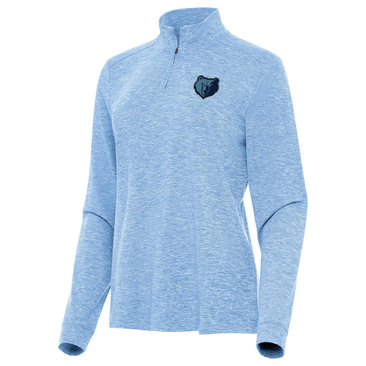 Memphis Grizzlies Antigua Women's Mentor Quarter-Zip Mock Long Sleeve Top Discount