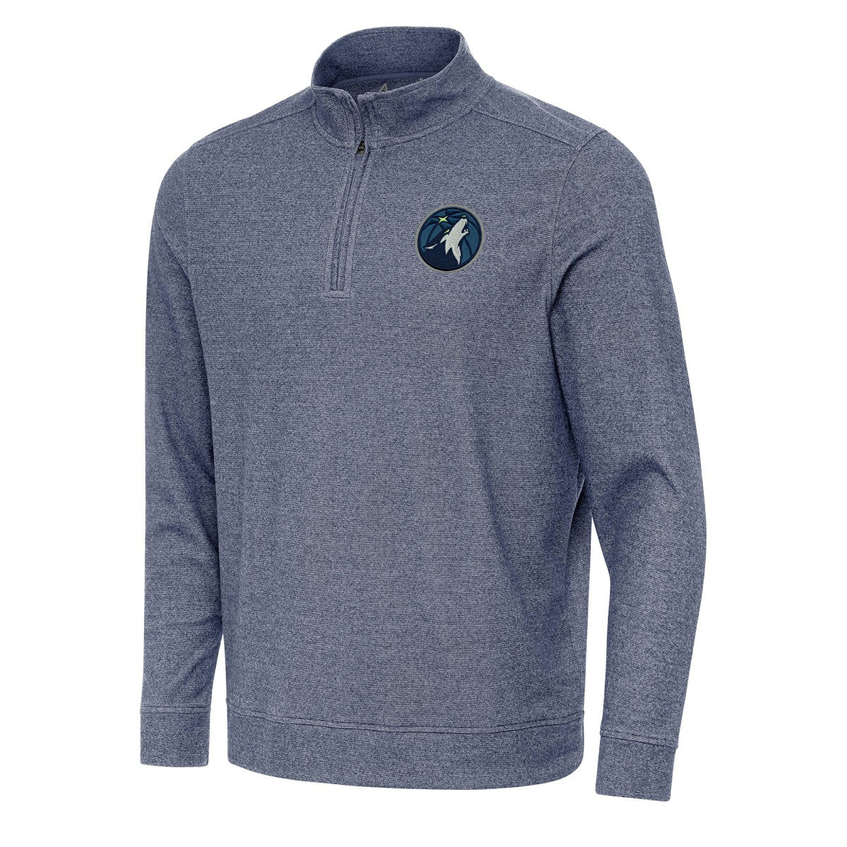 Minnesota Timberwolves Antigua Subtle Quarter-Zip Sweatshirt Online
