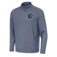 Minnesota Timberwolves Antigua Subtle Quarter-Zip Sweatshirt Online