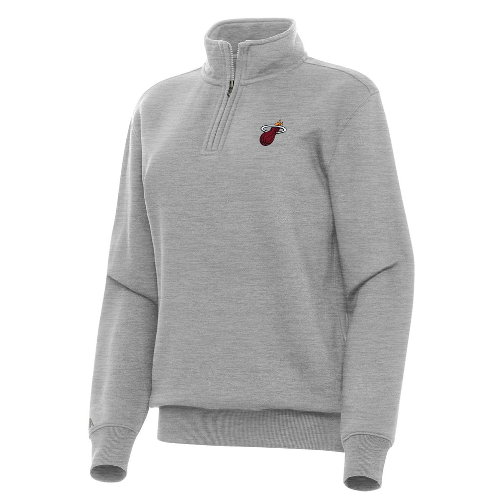 Miami Heat Antigua Women's Victory Quarter-Zip Sweatshirt For Sale