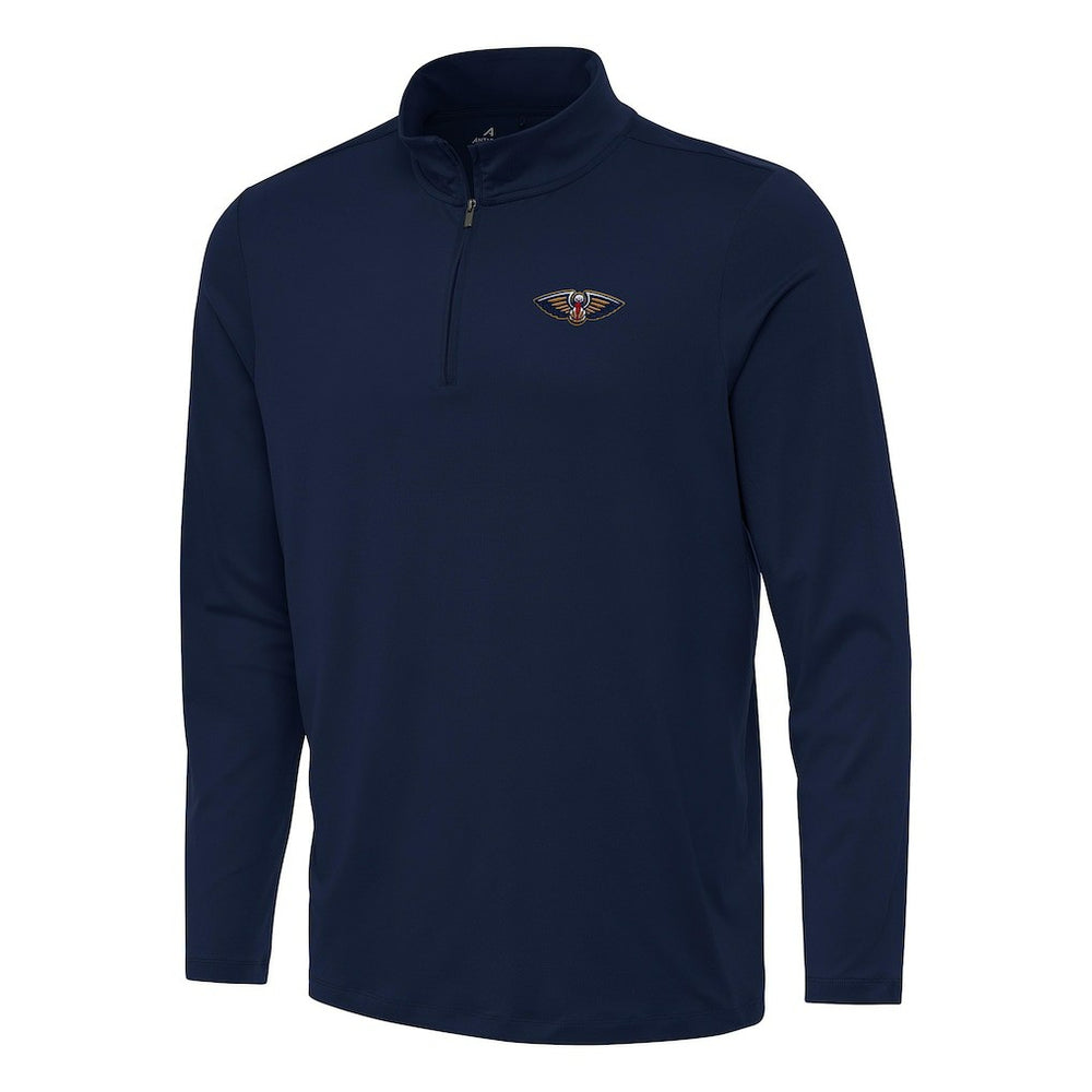 New Orleans Pelicans Antigua Reprocess Quarter-Zip Top On Sale