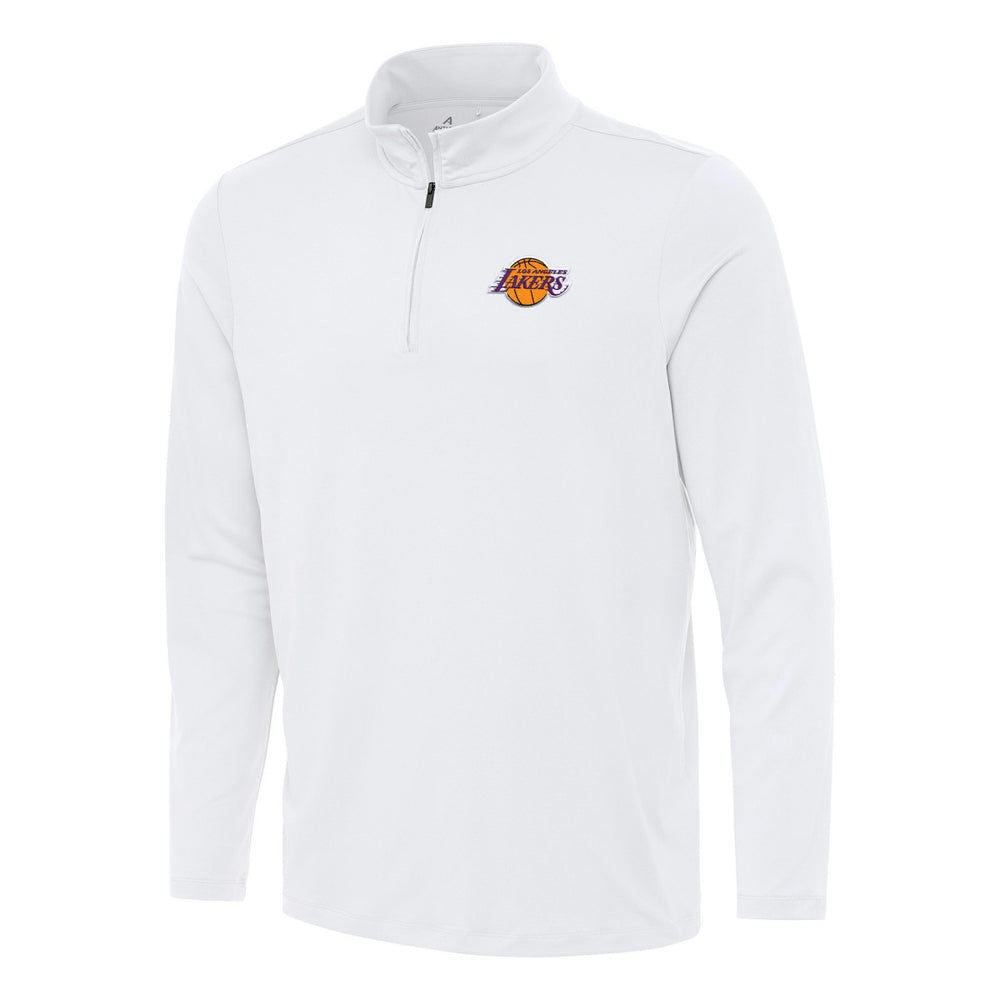 Los Angeles Lakers Antigua Reprocess Quarter-Zip Top Discount