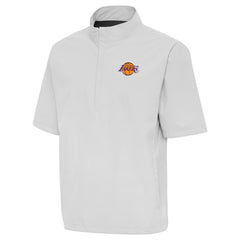 Los Angeles Lakers Antigua Brisk Quarter-Zip Windbreaker Discount