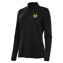 Milwaukee Bucks Antigua Women's Reprocess Quarter-Zip Top On Sale