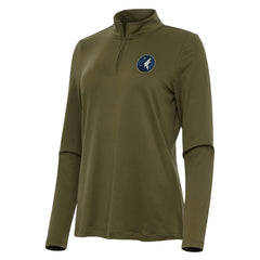 Minnesota Timberwolves Antigua Women's Reprocess Quarter-Zip Top Online