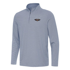 New Orleans Pelicans Antigua Twine Quarter-Zip Top On Sale
