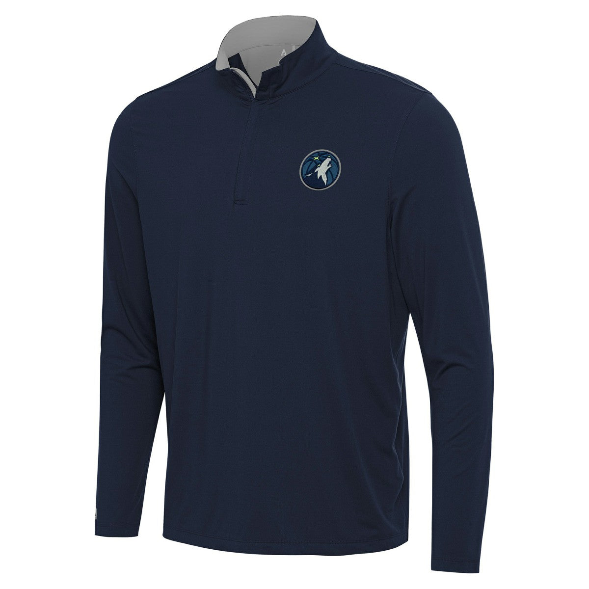 Minnesota Timberwolves Antigua Content Quarter-Zip Top On Sale