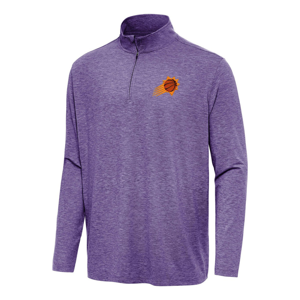 Phoenix Suns Antigua Hunk Quarter-Zip Top On Sale